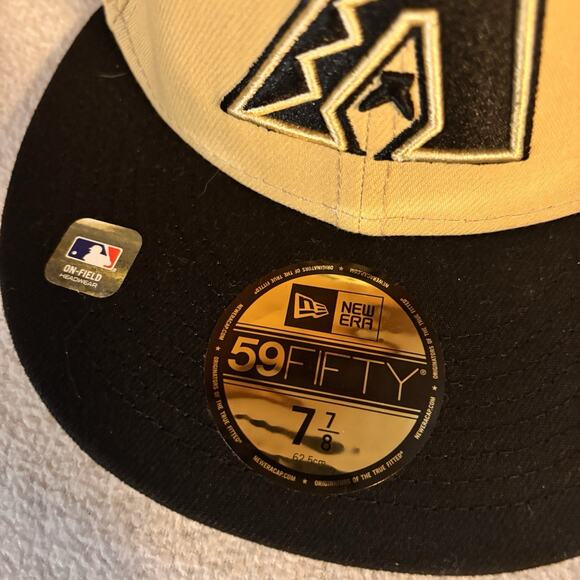 New Era 59FIFTY Arizona Diamondbacks Hat 7 1/8 Fitted MLB Cap - Picture 10 of 10